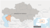 Kazakhstan - Map of Mangystau Region.