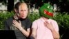 Protesters against the passage of 206 amendments to the Russian Constitution that strengthen President Putin's powers, among other changes