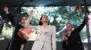 Rallying For Change In Belarus: No Revolution, No 'Criminals', Says Candidate Tsikhanouskaya 